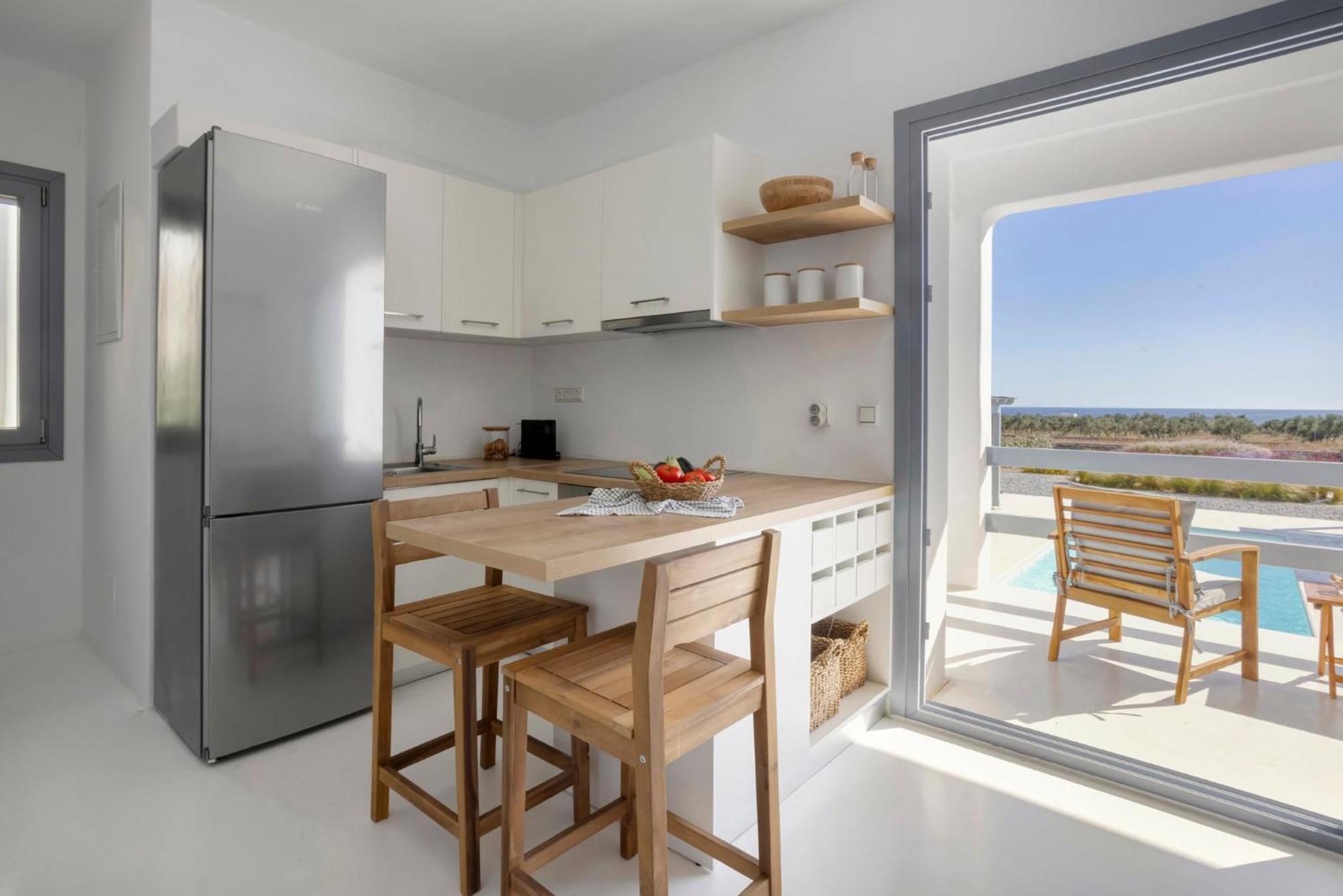 Villa Dione, Private Pool & Seaview By Naxos Dunes Kastraki  ภายนอก รูปภาพ