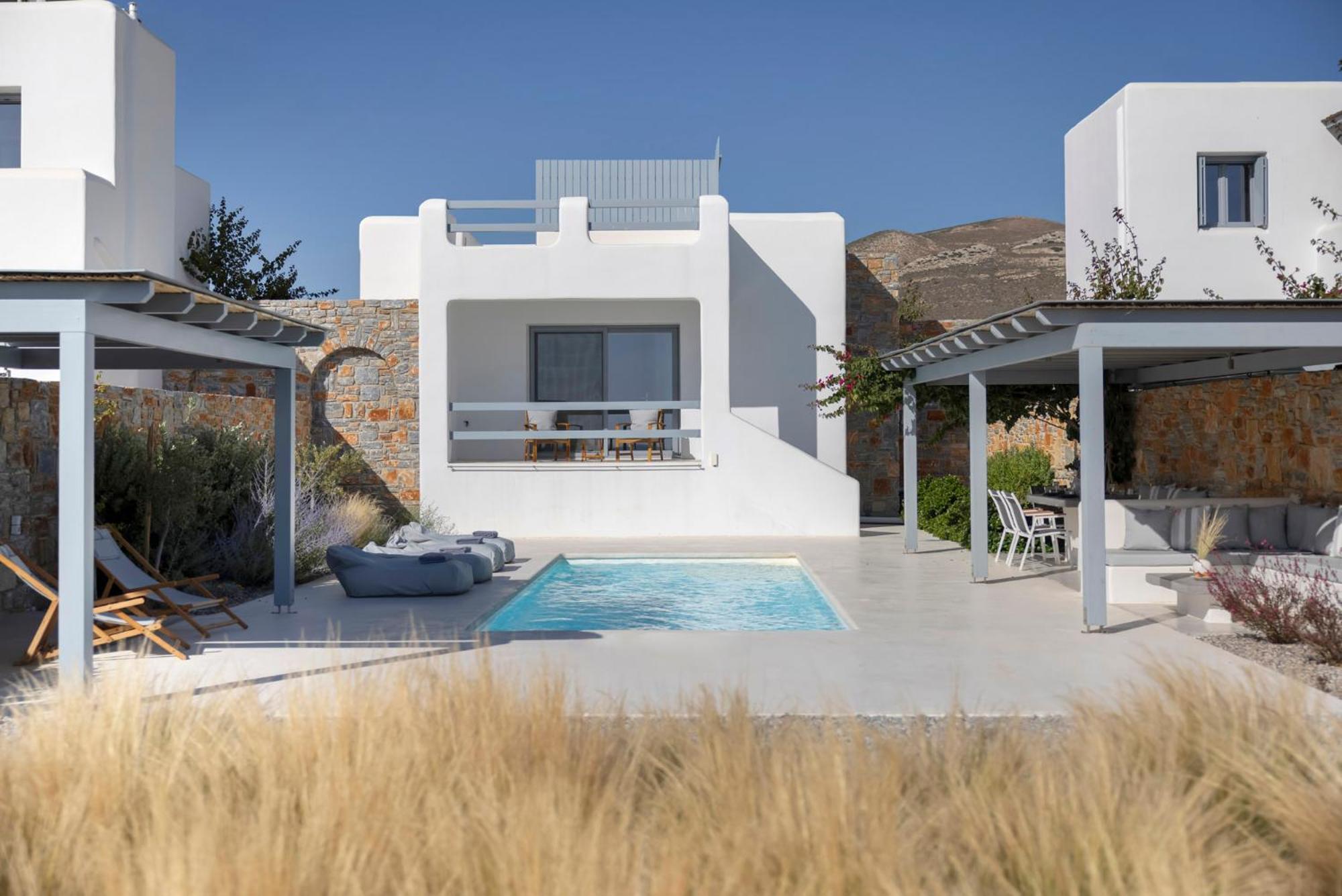Villa Dione, Private Pool & Seaview By Naxos Dunes Kastraki  ภายนอก รูปภาพ