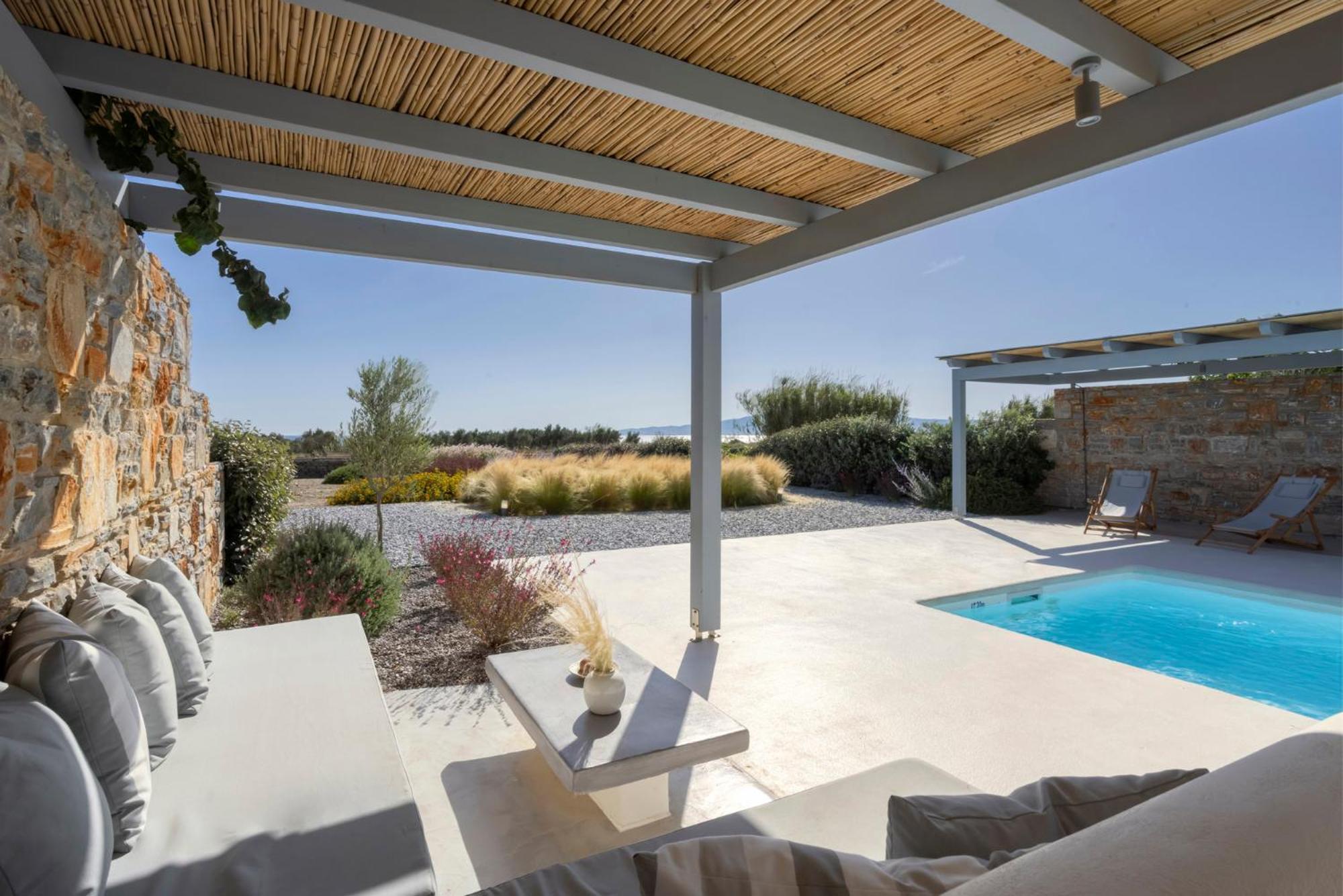 Villa Dione, Private Pool & Seaview By Naxos Dunes Kastraki  ภายนอก รูปภาพ